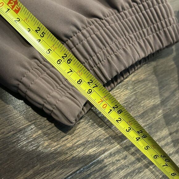 Athleta Brown Track Pants Relaxed Fit Joggers - Picture 6 of 6